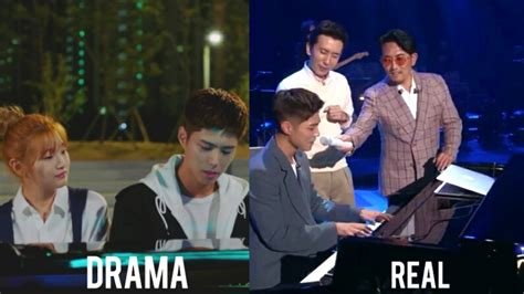 Park Bo Gum singing playing piano