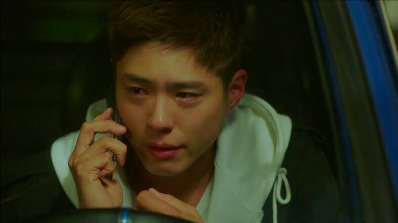 Park Bo Gum crying drama record of youth