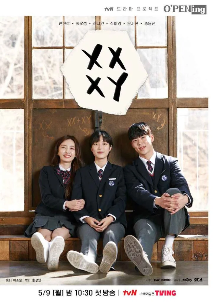 Xx + xy Korean drama poster tvN O'PENing
