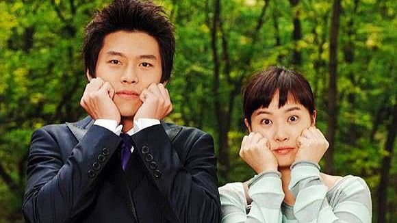 Hyun bin and Kim sun ah