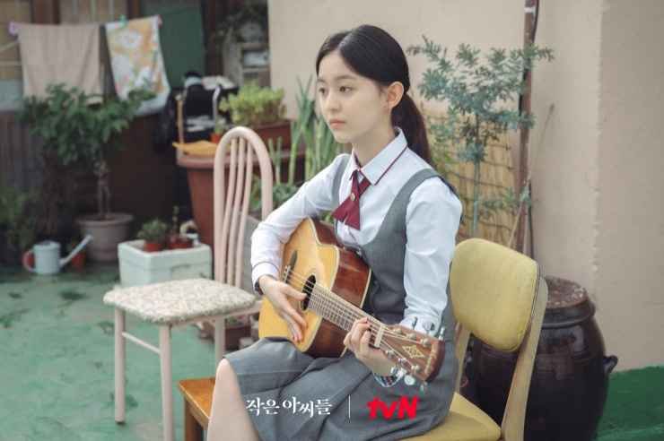Park Ji Hoo playing piano scene in Korean drama Little Women 