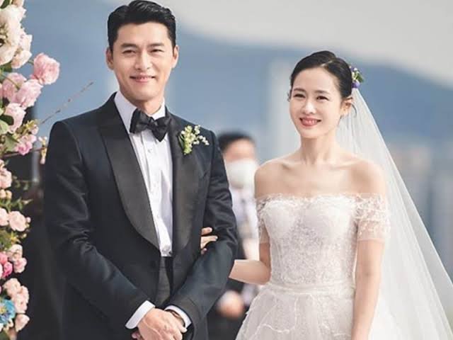 Son ye Jin wedding dress 