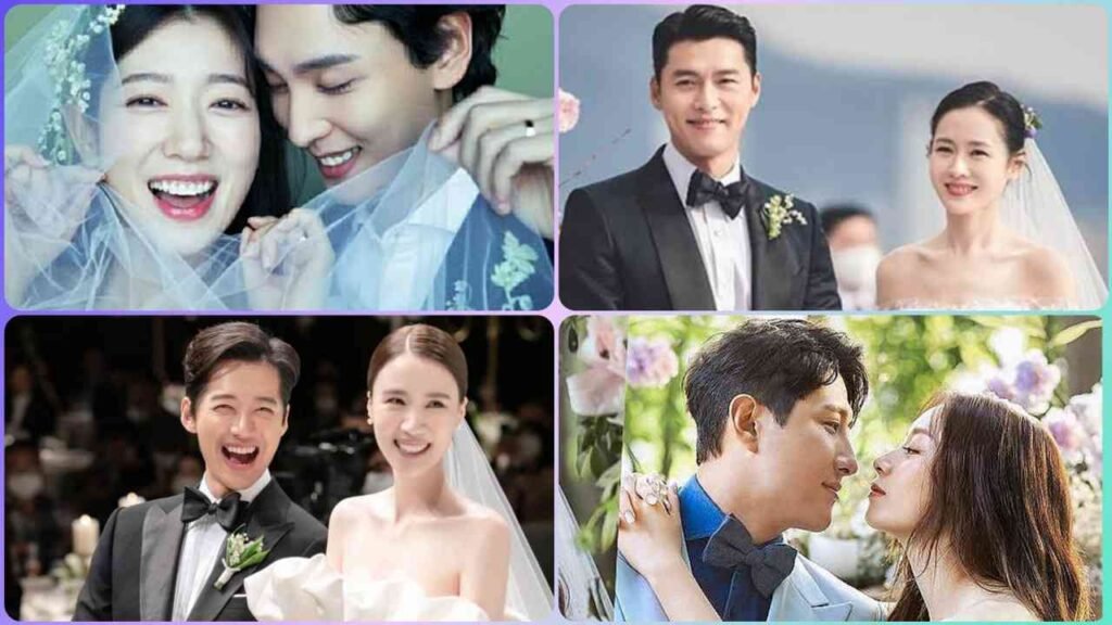 Korean celebrity weddings 2022