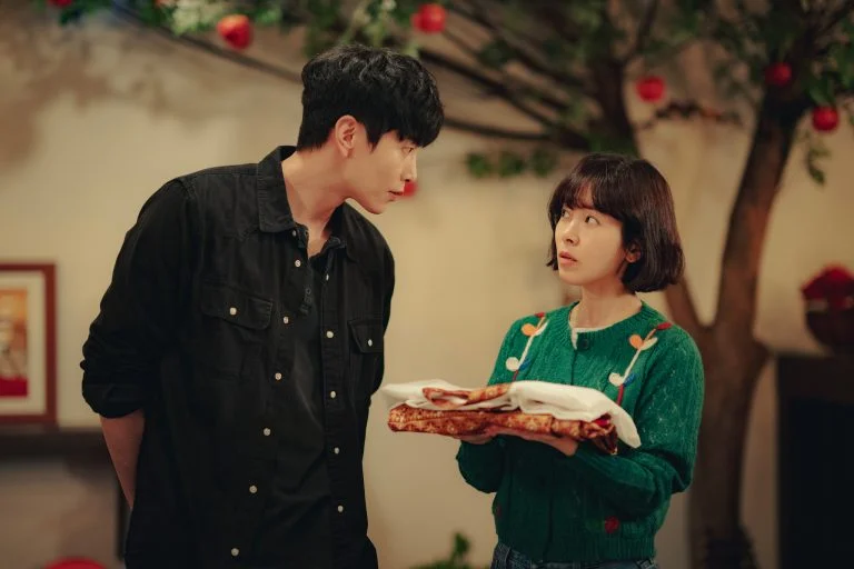 lee min ki han ji min drama behind your touch