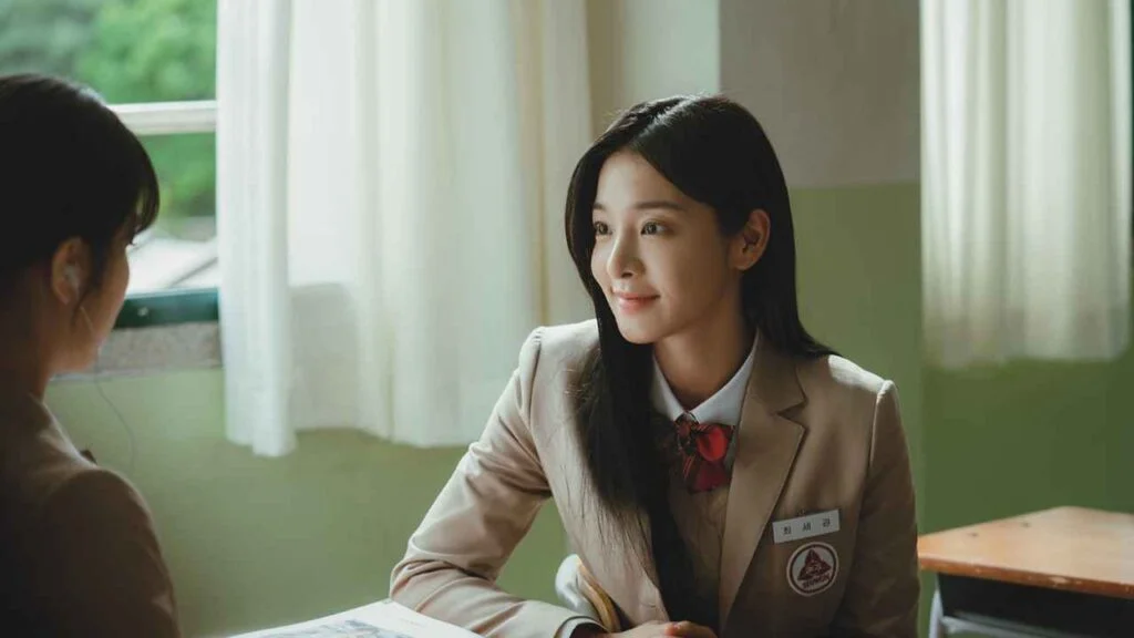 beautiful seol in ah in high school uniform