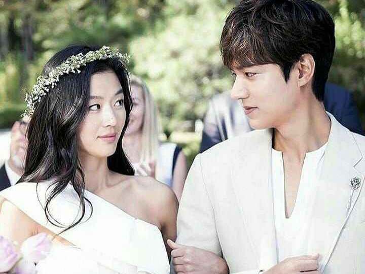 Legend of the Blue sea marriage scene