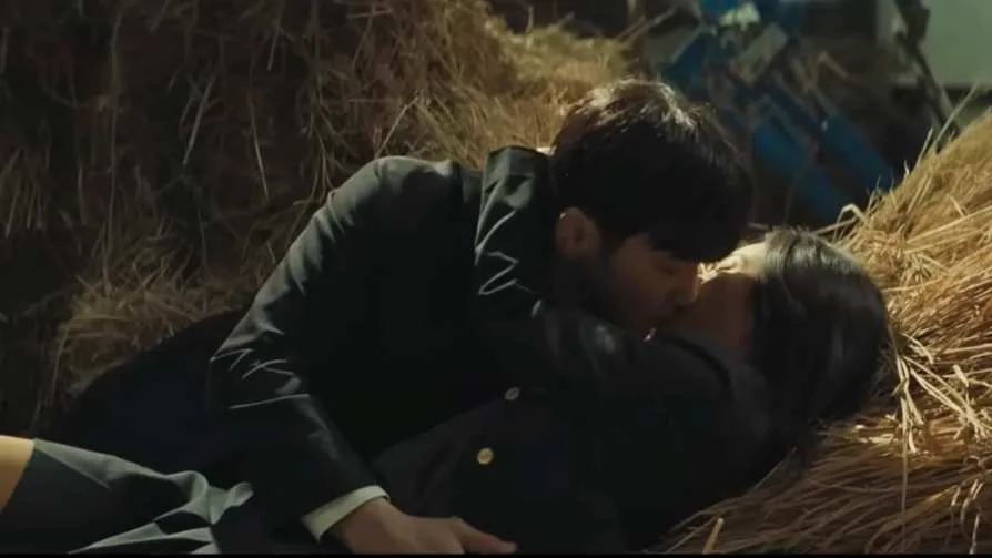 black out kseries 2024 kiss scene of school students before the incident took place