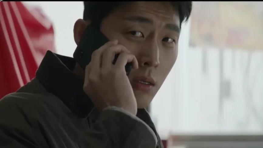 The detective No Sang Cheol in kdrama series blackout