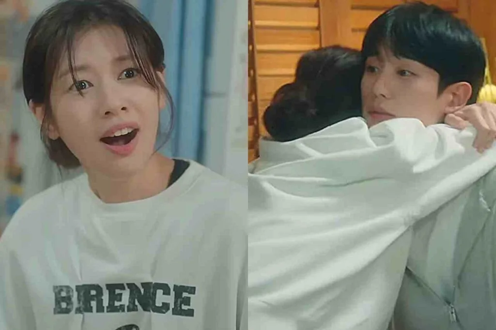 Jung So Min hugs Jung Hae In