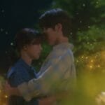 miran and jin koo hug scene in the forest
