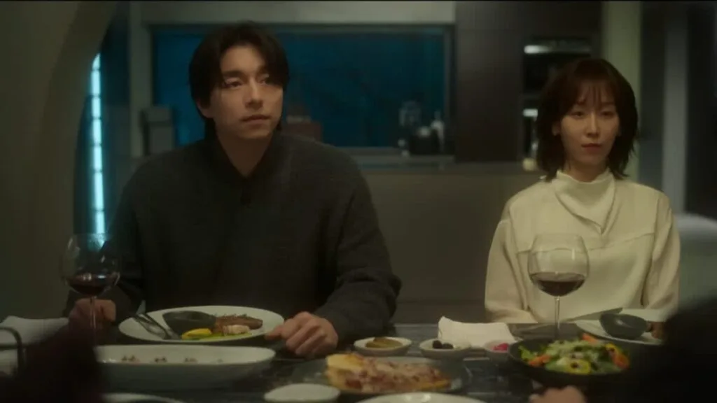 No In Ji and Han Jeong Won dinner scene