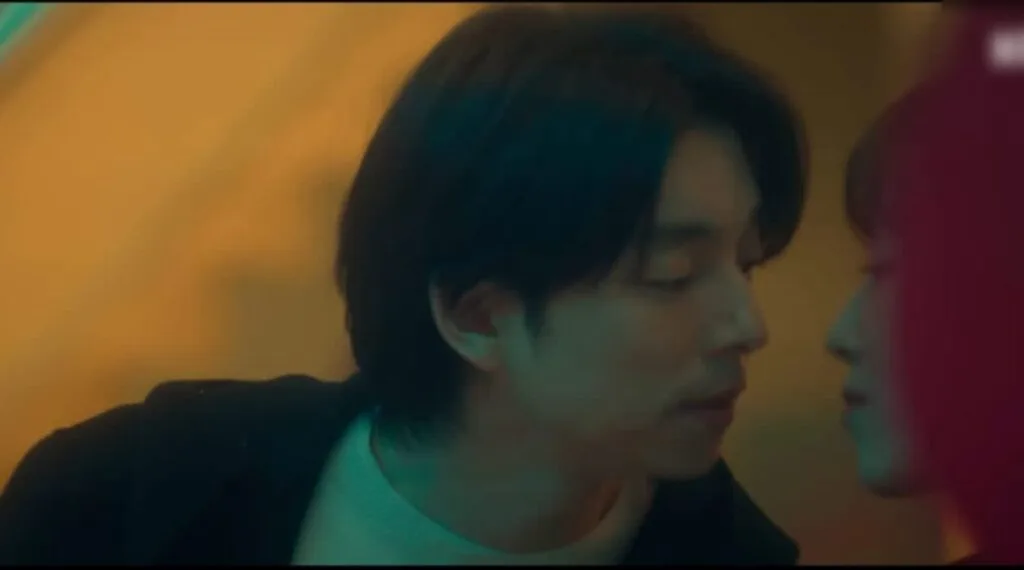 Gong Yoo and Seo Hyun Jin kiss scene in drama the trunk 2024