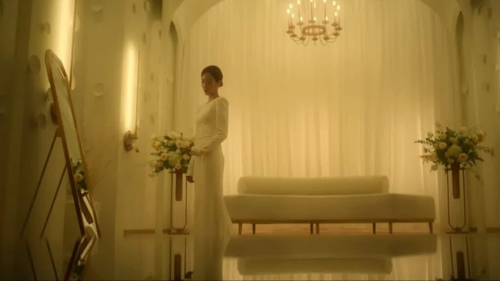 Seo Hyun Jin No In Ji wedding dress in the trunk