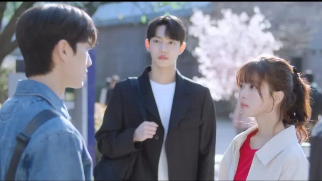 korean drama about a girl being liked by 4 boys in her college