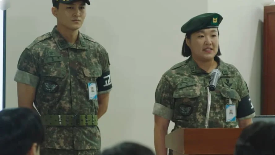 female military officer south korean drama