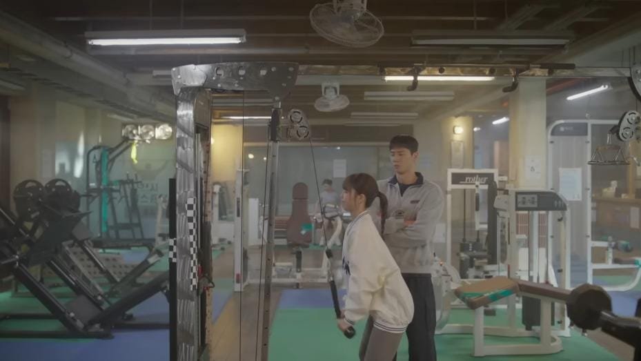 new 2025 Kdrama about gym food and bodybuilding