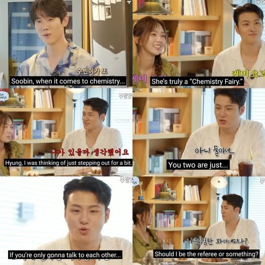 Shin Seung ho, CHae Soo Bin and Yoo Yeon Seok Yoobari Talkbari