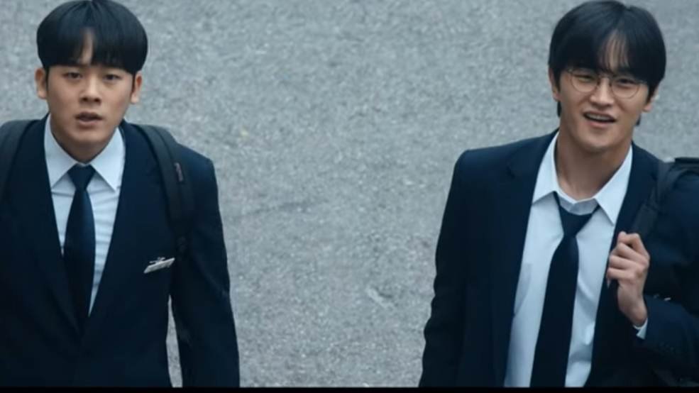 Lee Jung Ha and Kim Do Wan high school drama One: High School Heroes 