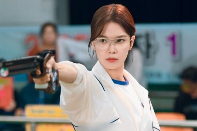 Im Se Mi as Bae I Ji shooting coach drama The Winning try
