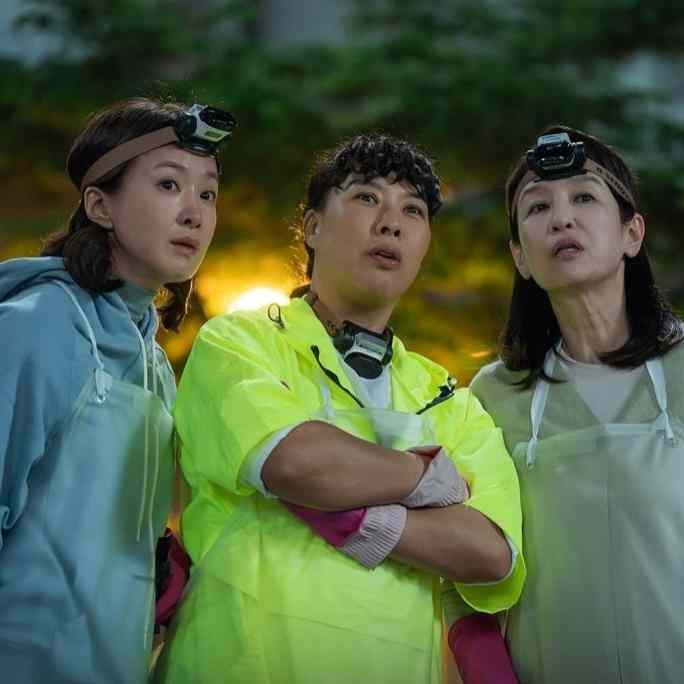 Korean drama about woman ajhummas solving crime cases in their neighbourhood