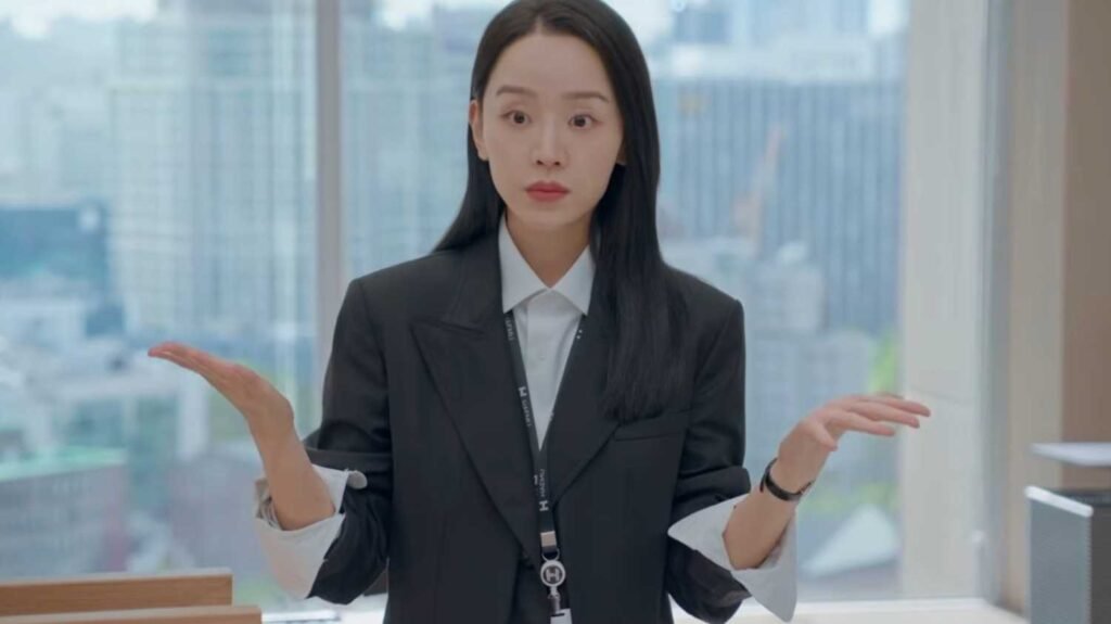 Shin Hae Sun as Joo In Ah drama filing for love