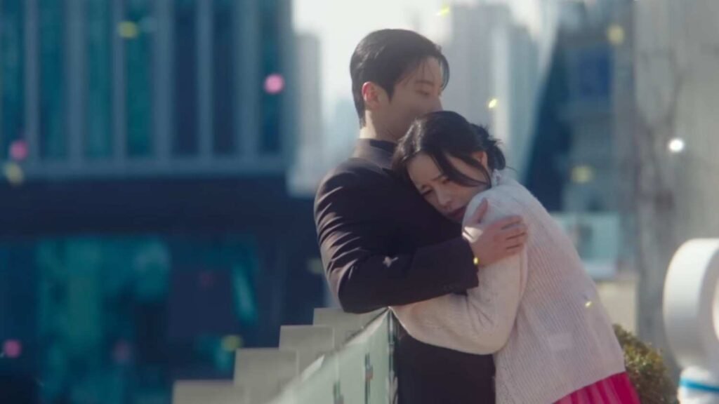 sweet romance scene between Im Ji Yeona and Heo Nam Jun in my royal nemesis