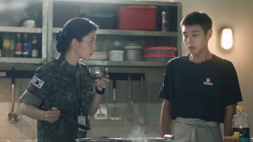 Park ji hoon and Han Dong hee korean drama The Legend of Kitchen Soldier