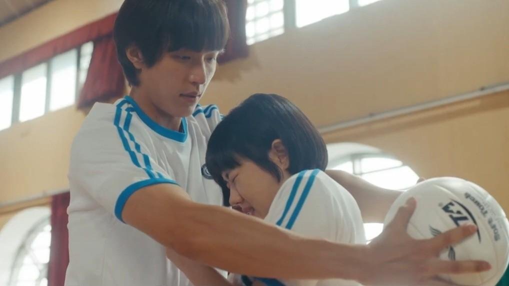 dodge ball romance scene minji minji drama