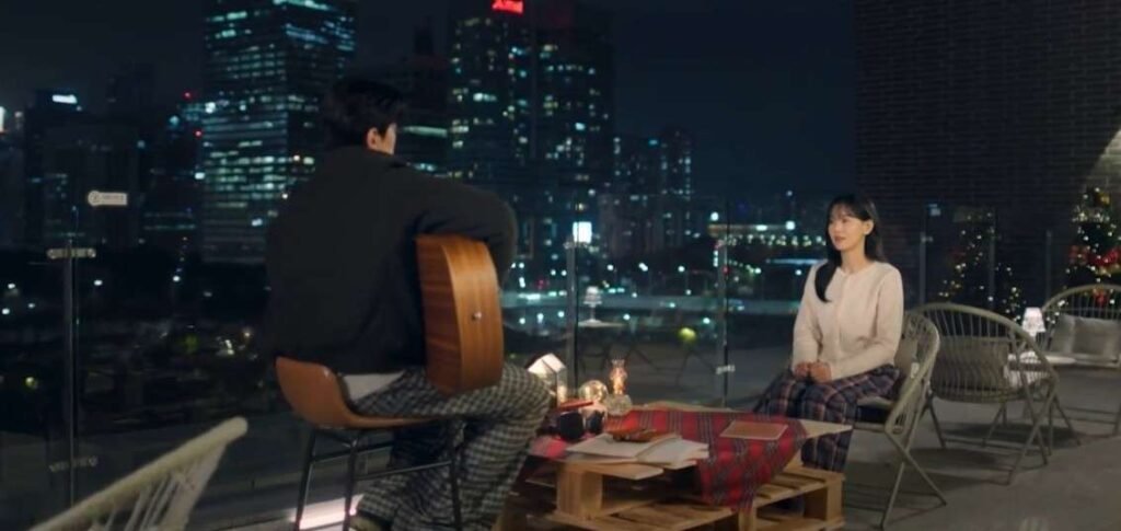 Kang Han Na and Kim Min Gue dreaming together kdrama A Soundtrack Like No Other”