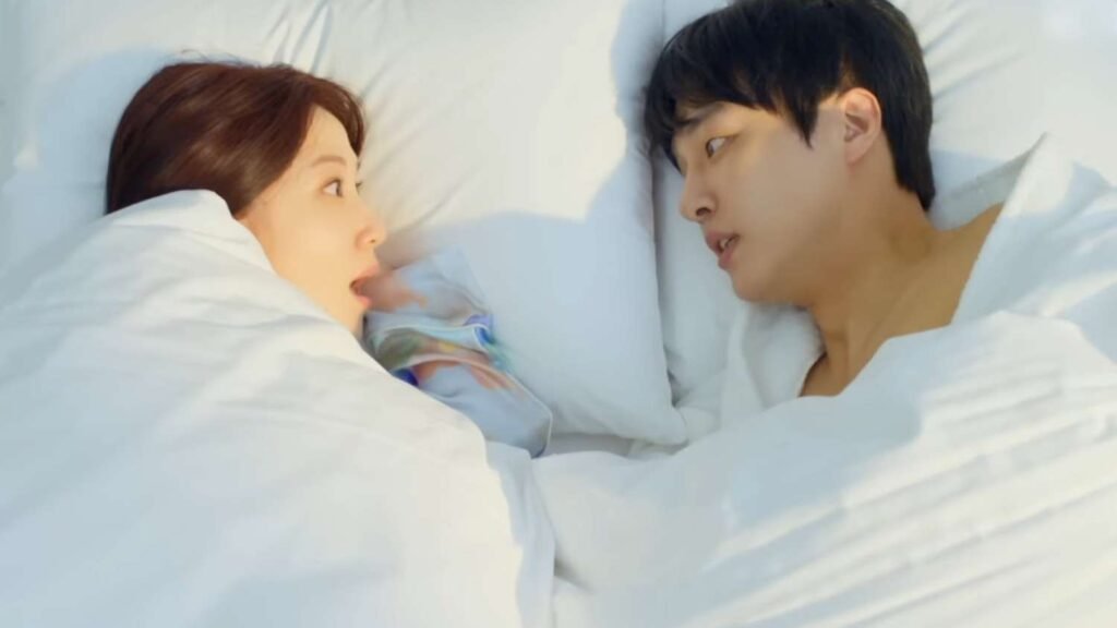 Spooky in Love accidental sleeping scene
