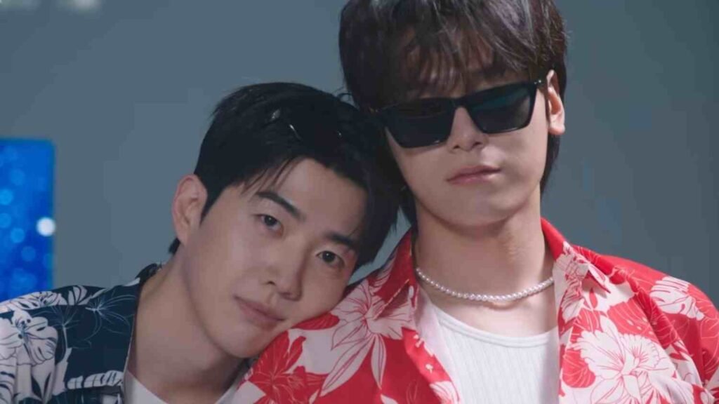 Kang Hoon and Cha Woo Min funny scene My Bias, My Boss Kdrama 